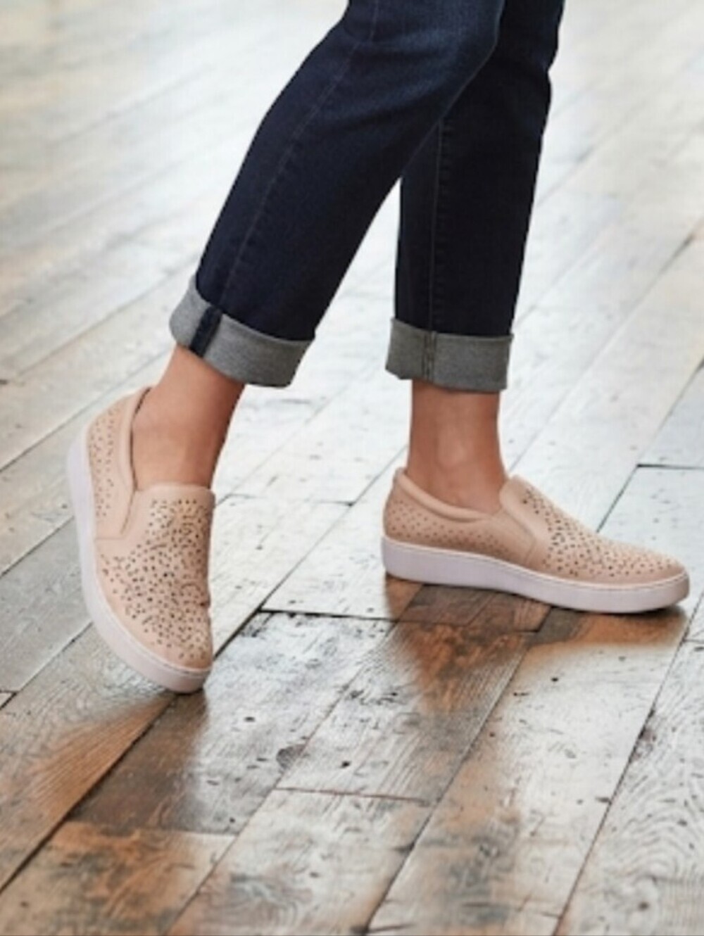 Vionic Women's Midiperf Slip-On Sneakers Loafer Shoes Platform Sz 10